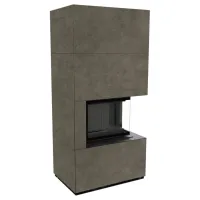Flotek BOX 8 kW FOKOS PIOMBO Sticla Dreapta - Samota Neagra