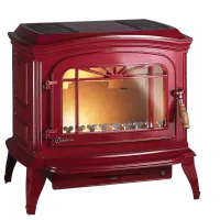 Soba fonta Bradford 9kW - Rosu