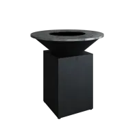 Gratar OFYR Negru 100 cu vatra de gatit pe lemne