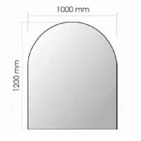 Sticla securizata - 1000x1200 - protectie sub soba