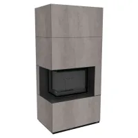 Flotek BOX 8 kW SAVOIA GRIGIA Sticla Stanga - Samota Neagra